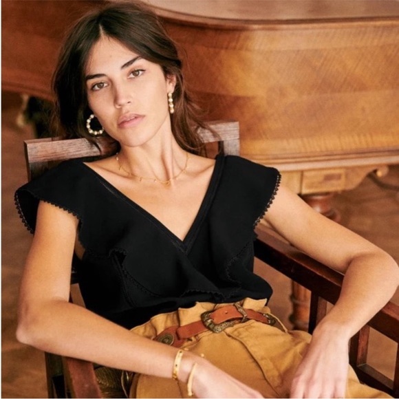 Sézane Manette Blouse - Picture 2 of 8